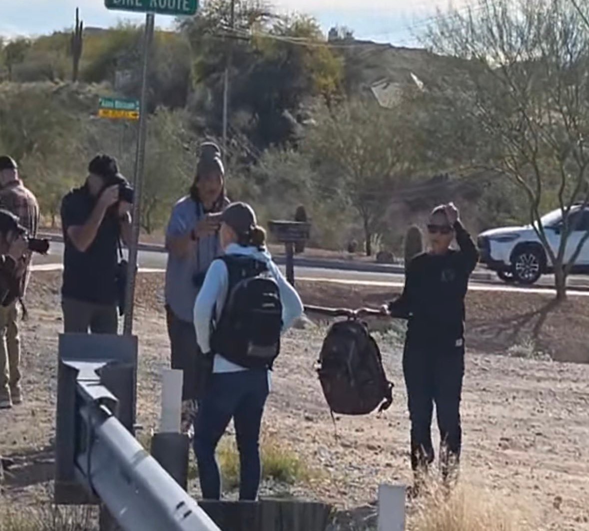 Volunteers found backpack during search for Nancy Guthrie