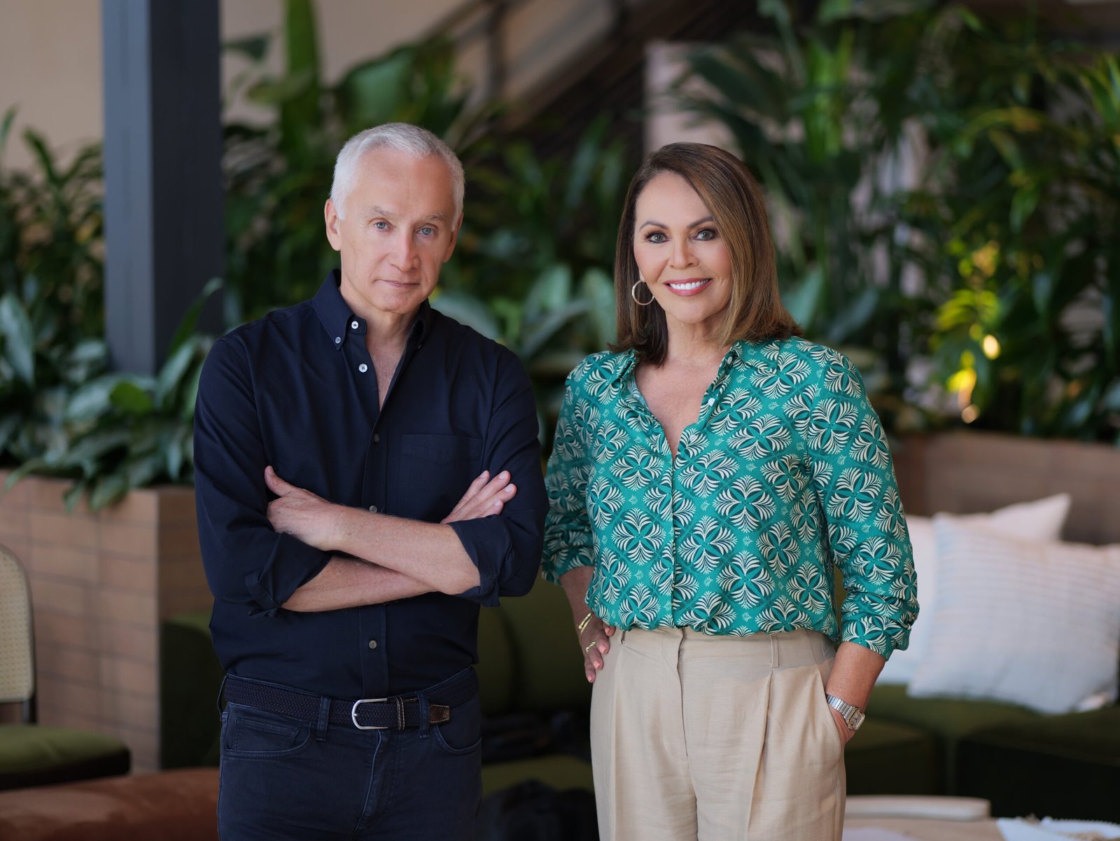 Jorge Ramos y Maria Elena Salinas